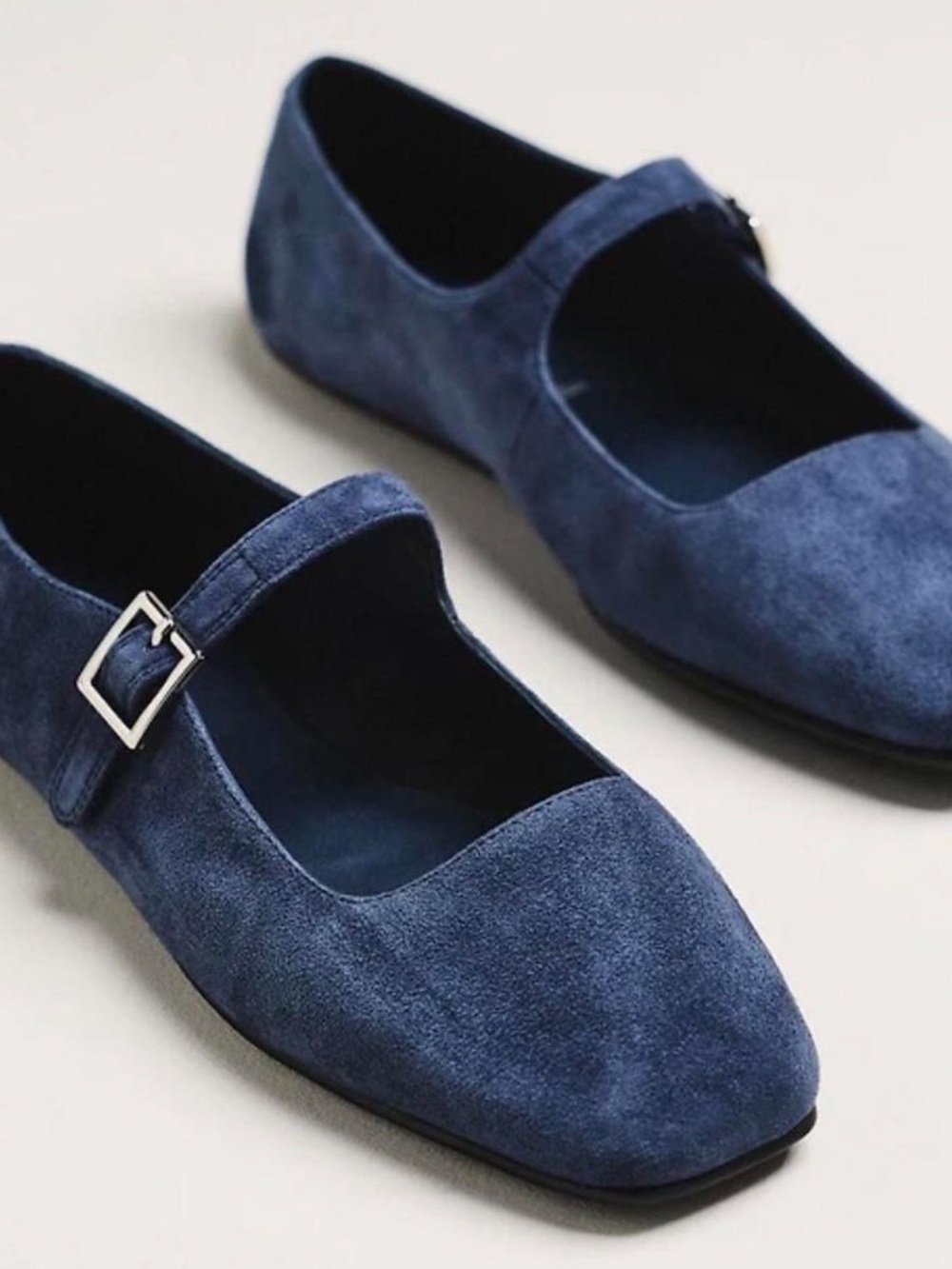 Jeffery Campbell Elise Mary Jane Flats Navy